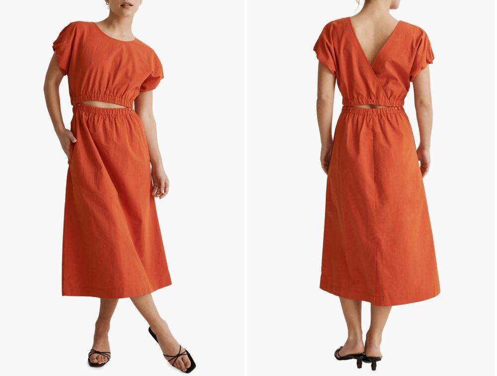 EUC Madewell Two-Piece Dress Sz Small